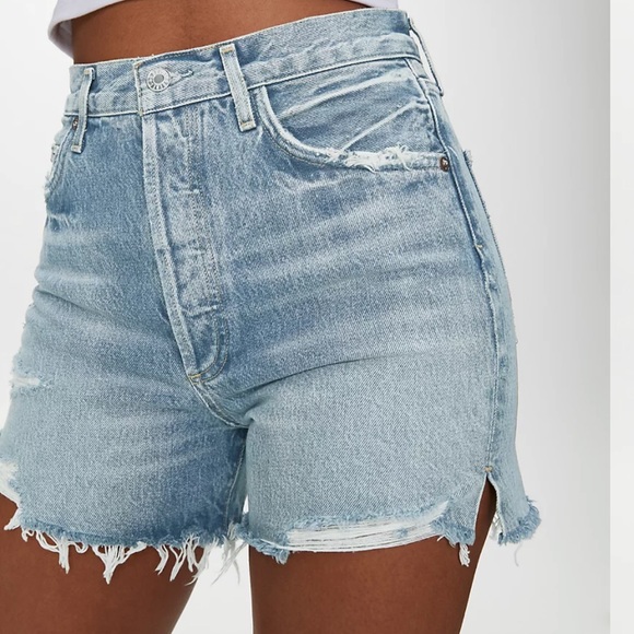 Agolde Pants - Agolde Dee shorts - NEW - 25 - Riccochet - high rise